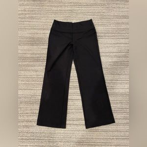 Lululemon Yoga pants- Woman’s sz 8, hem to fit 5’ ht. Black. gently used. $20